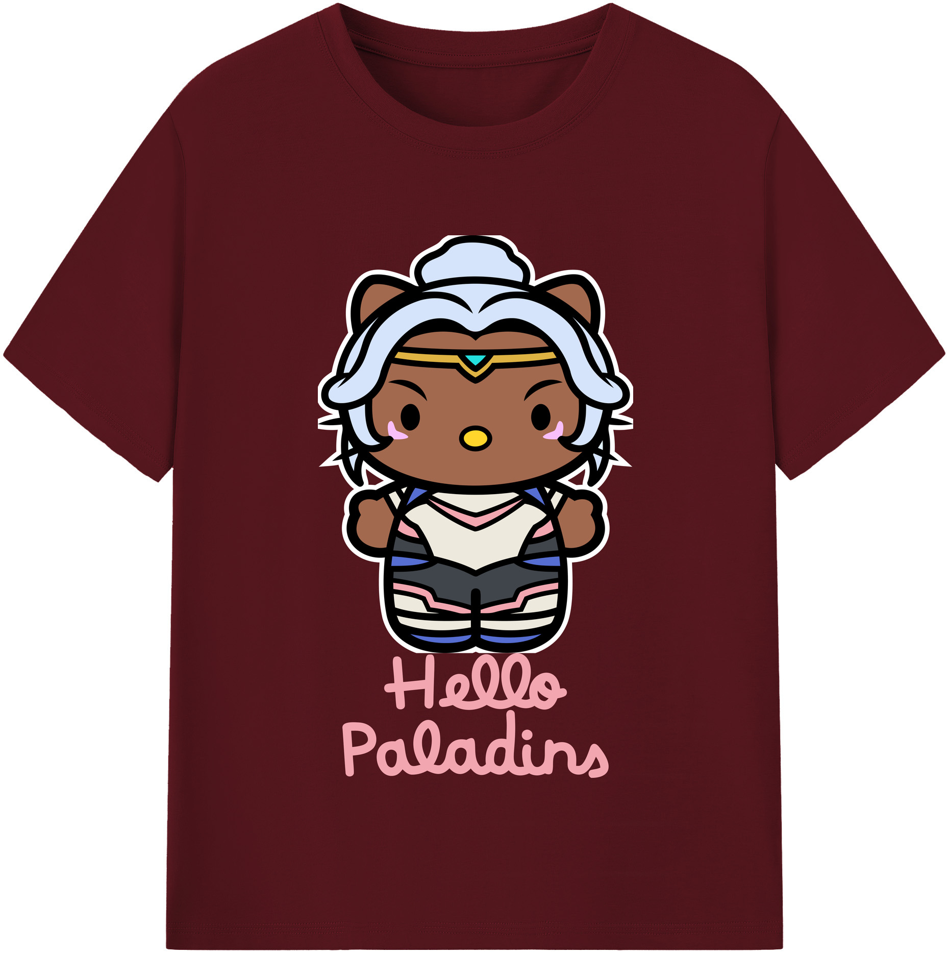 （画像用） Hello Kitty ハローキティ 綿100％半袖Tシャツ（フロントプリント）